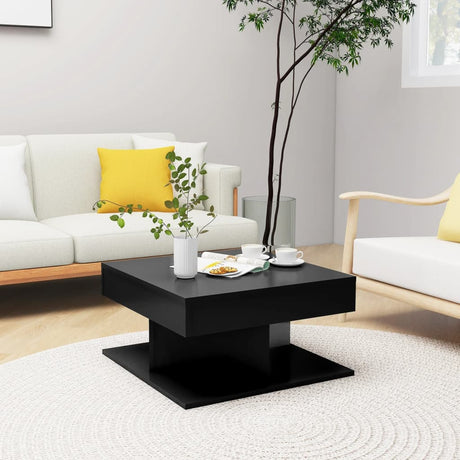 Coffee Table 57X57X30 Cm Engineered Wood