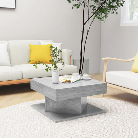 Coffee Table 57X57X30 Cm Engineered Wood