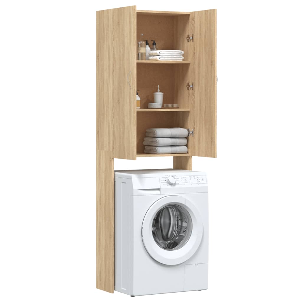 Washing Machine Cabinet 64X25.5X190 Cm
