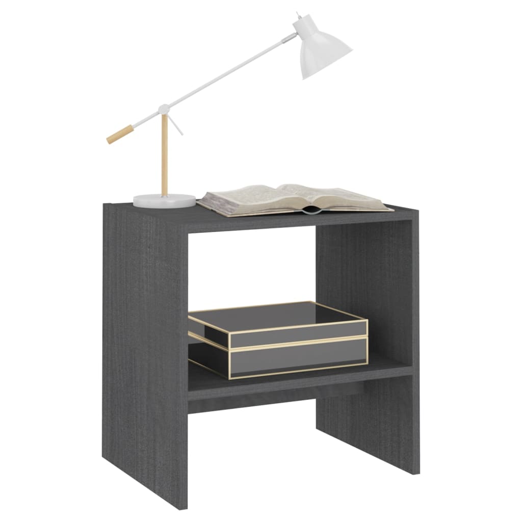 Bedside Cabinets 2 Pcs 40X30.5X40 Cm Solid Pinewood