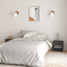 Bedside Cabinet 40X31X40 Cm Solid Pinewood