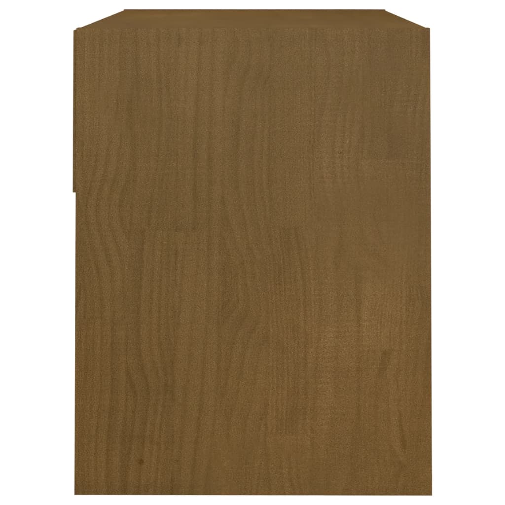Bedside Cabinet 40X31X40 Cm Solid Pinewood