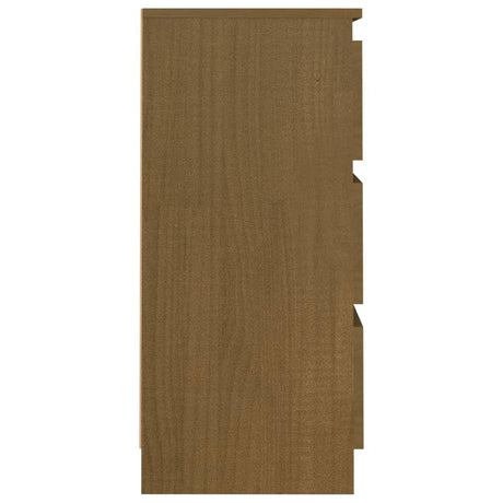 Bedside Cabinets 2 Pcs Solid Pine Wood