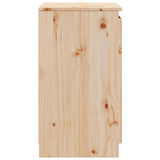 Side Cabinet 60X36X65 Cm Solid Pinewood
