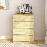 Side Cabinet 60X36X84 Cm Solid Pinewood