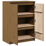 Sideboard 60X36X84 Cm Solid Pinewood