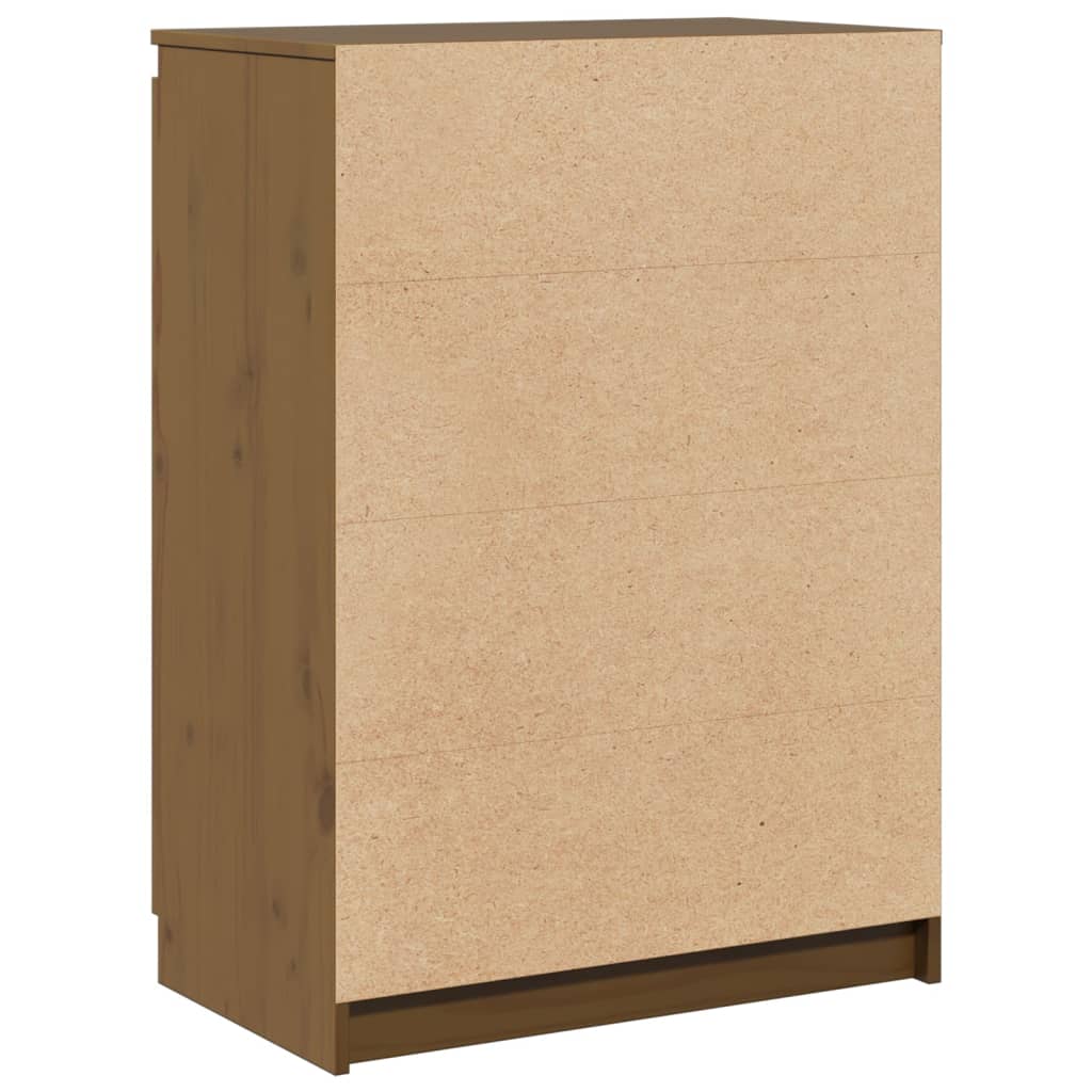 Sideboard 60X36X84 Cm Solid Pinewood