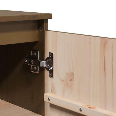 Sideboard 60X36X84 Cm Solid Pinewood