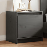 Bedside Cabinet 40X30.5X40 Cm Solid Pinewood