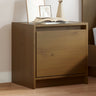 Bedside Cabinet 40X30.5X40 Cm Solid Pinewood