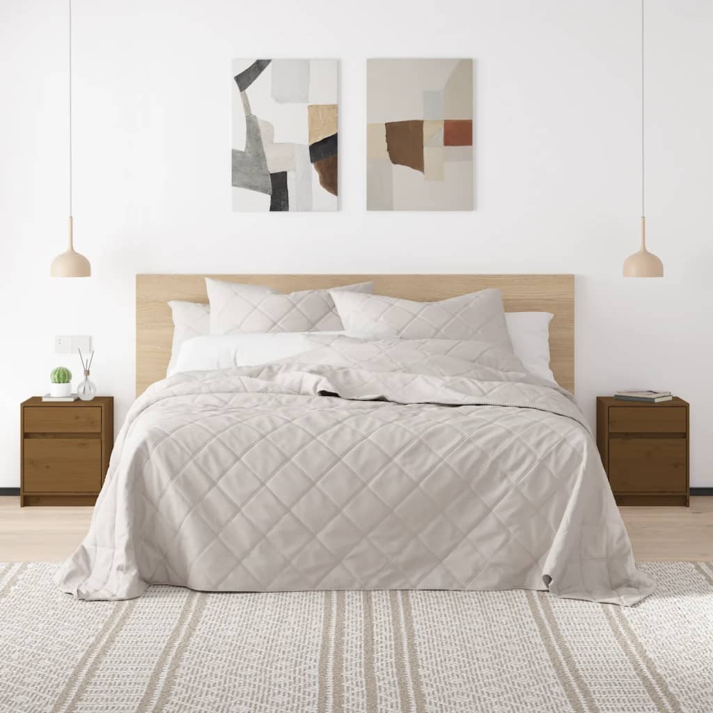 Bedside Cabinets 2 Pcs 40X31X50 Cm Solid Pinewood