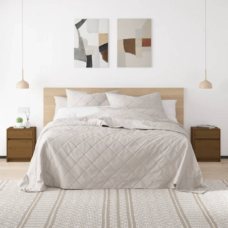 Bedside Cabinets 2 Pcs 40X31X50 Cm Solid Pinewood