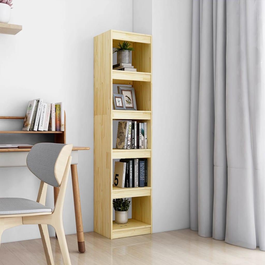 Book Cabinet 40X30X Solid Pinewood