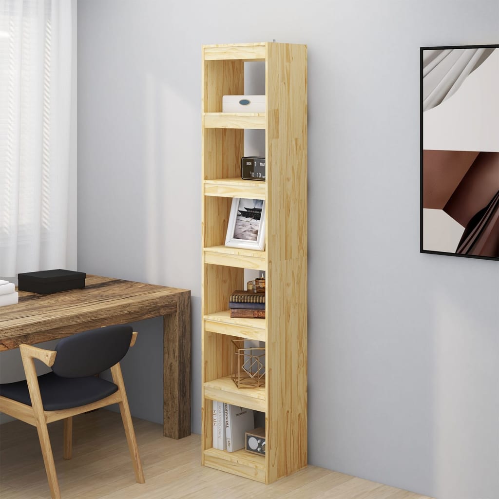 Book Cabinet 40X30X Solid Pinewood