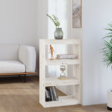 Book Cabinet/Room Divider 60X30X Wood Pine