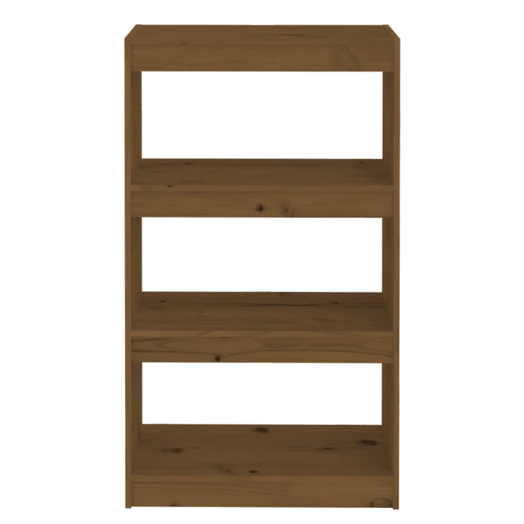 Book Cabinet/Room Divider 60X30X Wood Pine