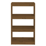 Book Cabinet/Room Divider 60X30X Wood Pine