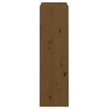 Book Cabinet/Room Divider 60X30X Wood Pine