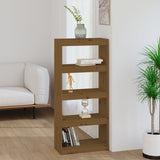 Book Cabinet/Room Divider 60X30X Wood Pine