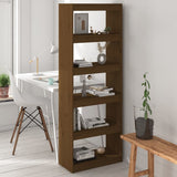 Book Cabinet/Room Divider 60X30X Wood Pine
