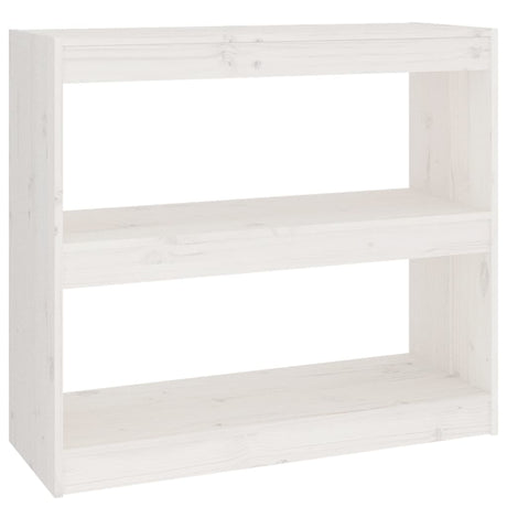 Book Cabinet/Room Divider 80X30X Solid Wood Pine