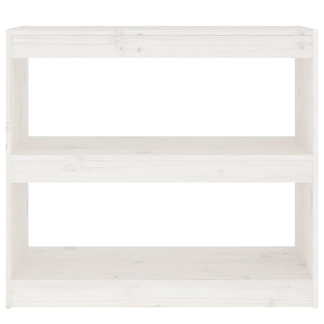 Book Cabinet/Room Divider 80X30X Solid Wood Pine