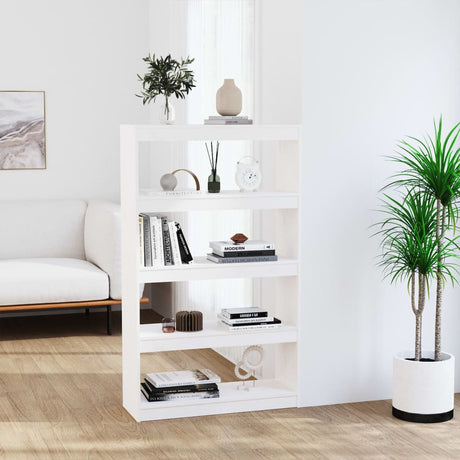 Book Cabinet/Room Divider 80X30X Solid Wood Pine