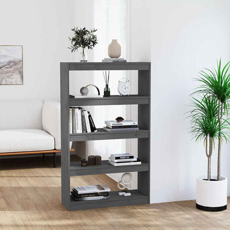 Book Cabinet/Room Divider 80X30X Solid Wood Pine