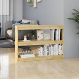 Book Cabinet 40X30X Solid Pinewood