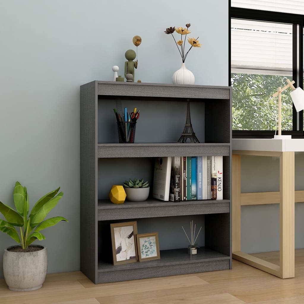 Book Cabinet 40X30X Solid Pinewood