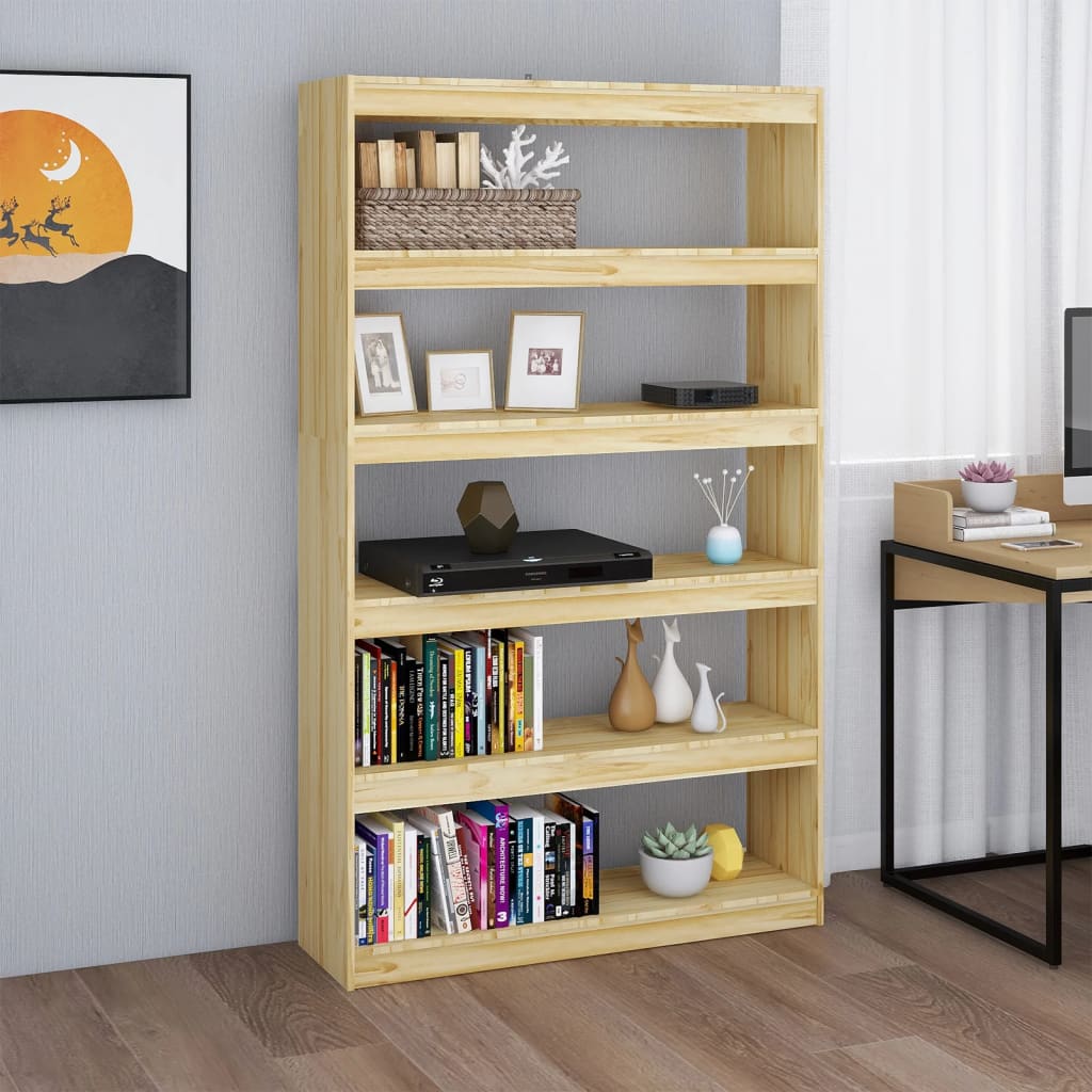 Book Cabinet 40X30X Solid Pinewood