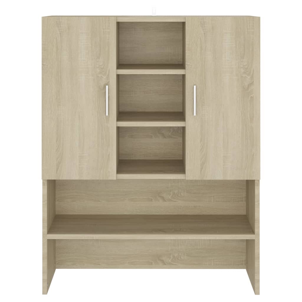 Washing Machine Cabinet Sonoma Oak 70.5X25.5X90 Cm