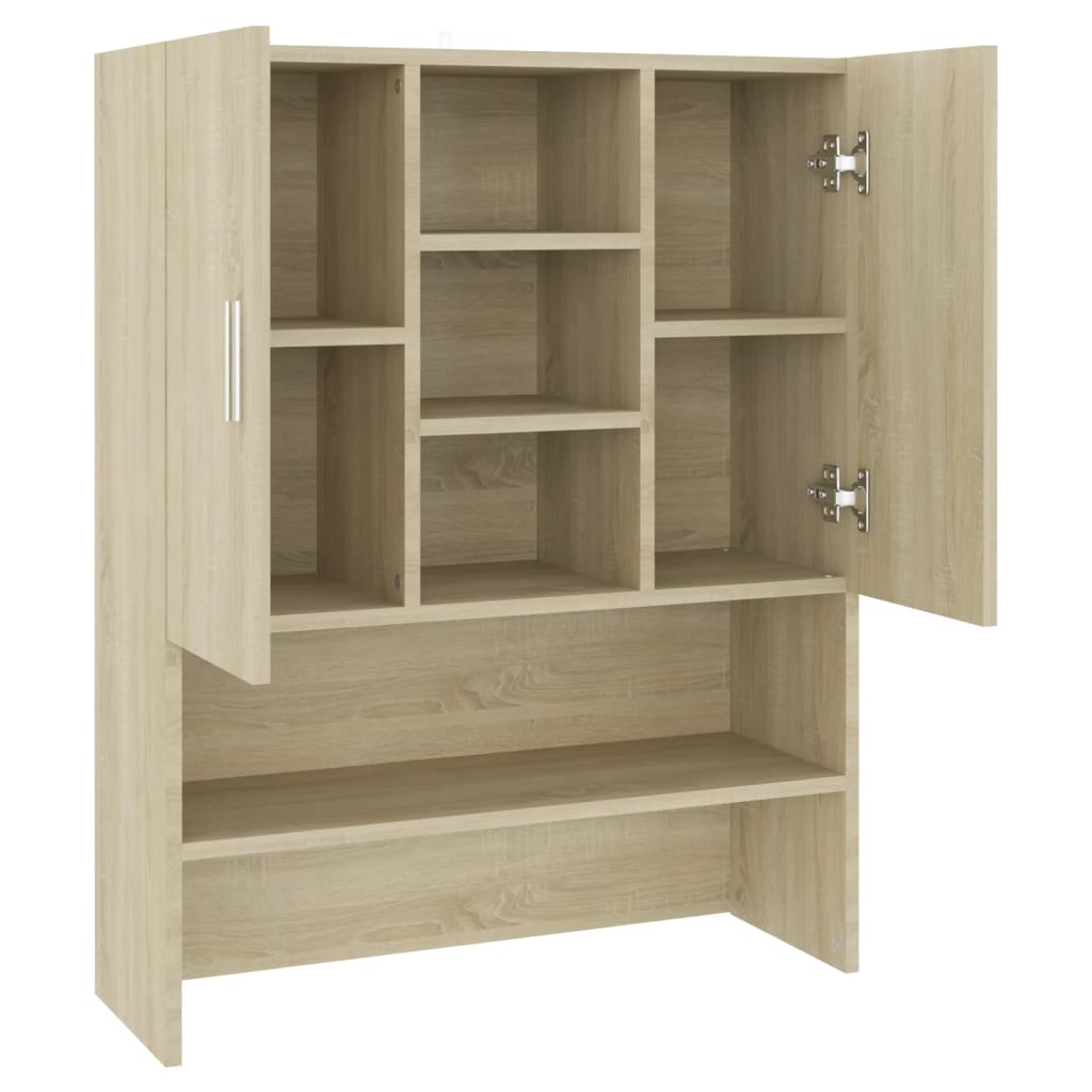 Washing Machine Cabinet Sonoma Oak 70.5X25.5X90 Cm