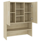Washing Machine Cabinet Sonoma Oak 70.5X25.5X90 Cm