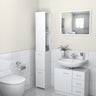Bathroom Cabinet 25X26.5X170 Cm Engineered Wood