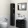 Bathroom Cabinet 25X26.5X170 Cm Engineered Wood