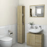 Bathroom Cabinet 25X26.5X170 Cm Engineered Wood