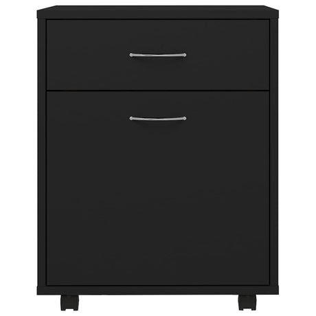 Rolling Cabinet 45X38X54 Cm Engineered Wood
