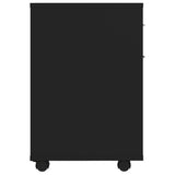 Rolling Cabinet 45X38X54 Cm Engineered Wood