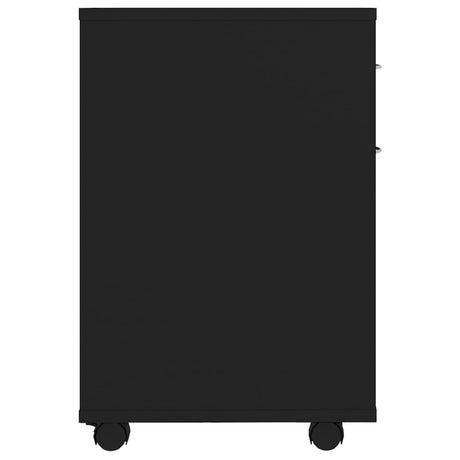 Rolling Cabinet 45X38X54 Cm Engineered Wood