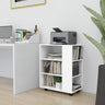 Rolling Cabinet 60X35X75 Cm Engineered Wood