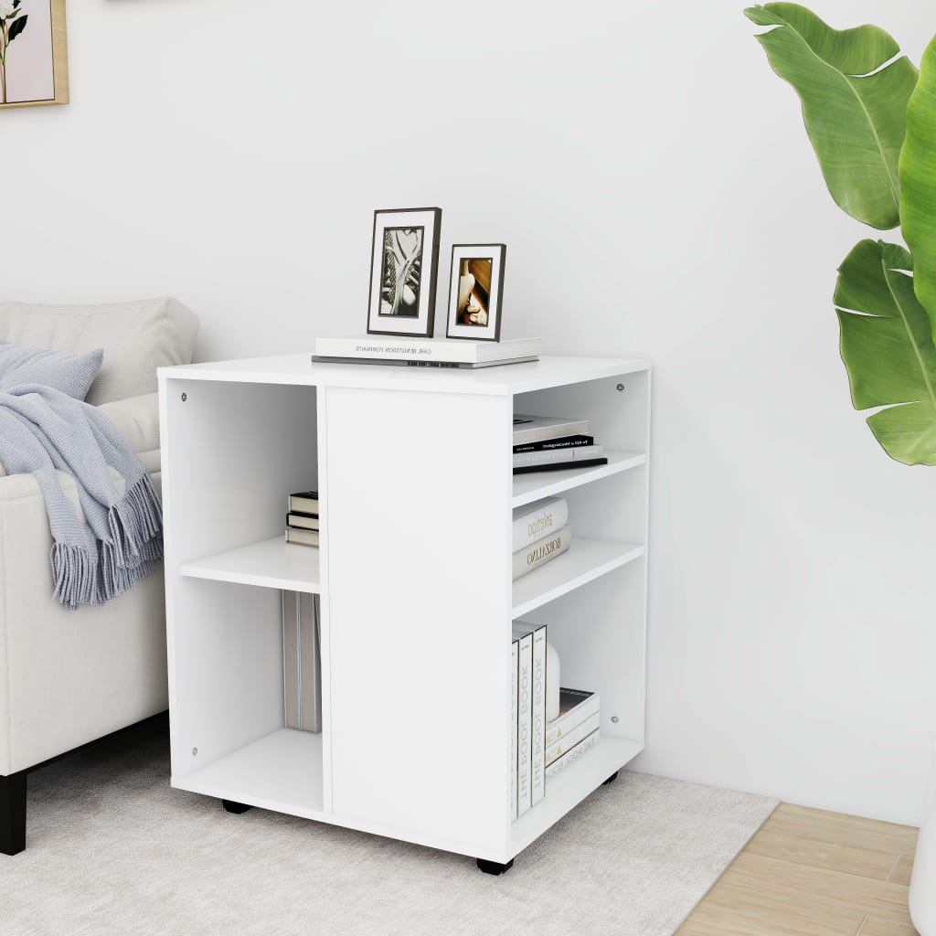 Rolling Cabinet 60X53X72 Cm Engineered Wood