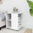 Rolling Cabinet 60X53X72 Cm Engineered Wood