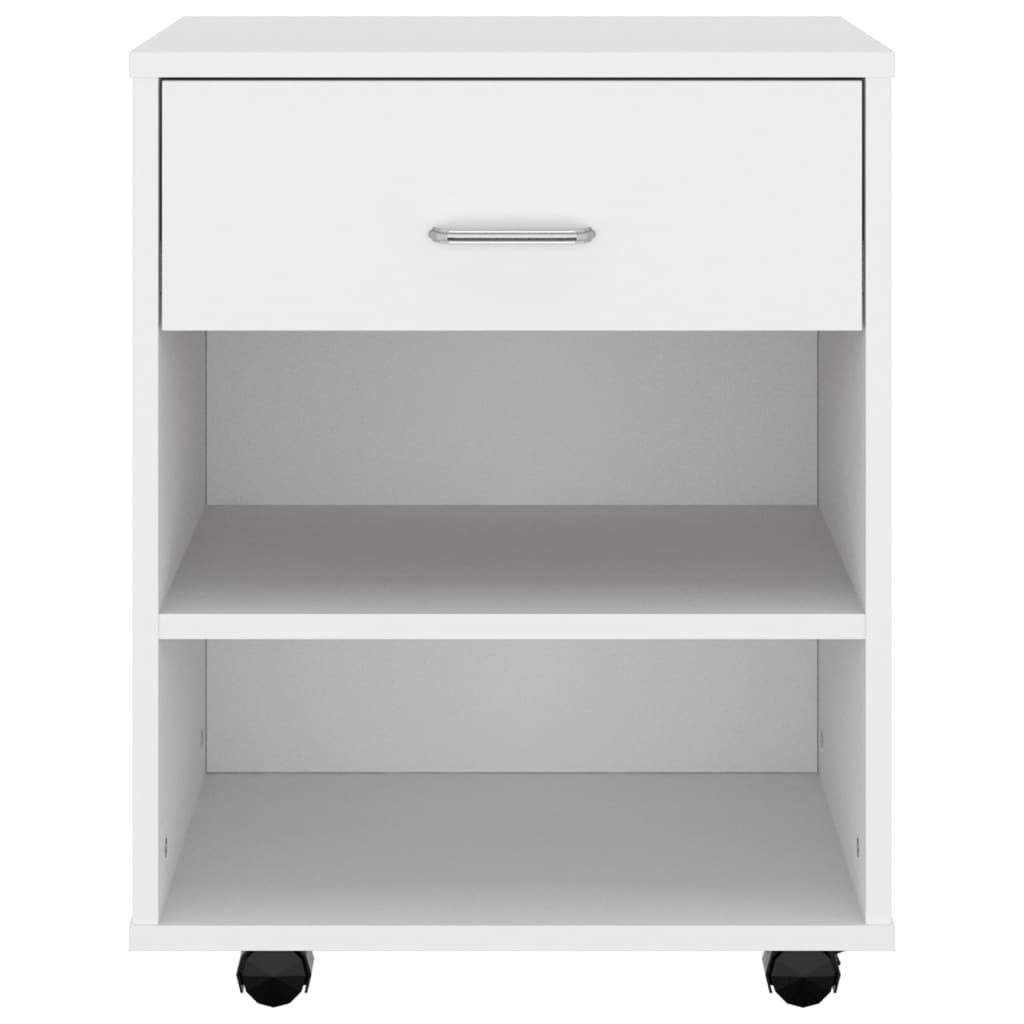 Rolling Cabinet 46X36X59 Cm Engineered Wood