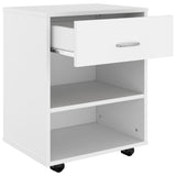 Rolling Cabinet 46X36X59 Cm Engineered Wood