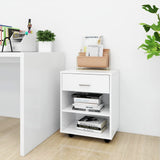 Rolling Cabinet 46X36X59 Cm Engineered Wood