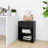 Rolling Cabinet 46X36X59 Cm Engineered Wood