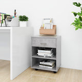 Rolling Cabinet 46X36X59 Cm Engineered Wood