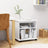 Rolling Cabinet 60X45X60 Cm Engineered Wood