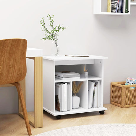 Rolling Cabinet 60X45X60 Cm Engineered Wood